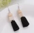 Import Wholesale Boho Leather Tassel Pendant Earrings For Women Drop Earring from China