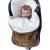 Import Wholesale custom Baby acrylic warm knitted swaddle sleeping bag from China