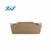 Wholesale custom disposable food take away folding carton craft french fries paper box from china source factory supplier