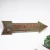 Import Wholesale custom metal hanging wall decoration arrow plaque from China