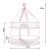 Import Wholesale Double Layers  Foldable Mesh Laundry Basket Clothes Dryer Net Laundry Sweater Hanging Basket from China