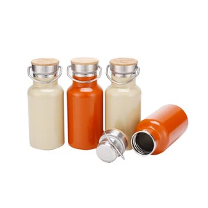 wholesale double wall  big mouth vacuum thermal flask stainless steel
