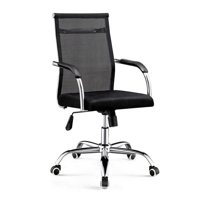 Wholesale executive black medium mesh back swivel computer office chairs