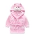 Import Wholesale fashion factory price hot sale cute polyester flannel kids animal bathrobe from China