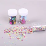 Wholesale Glitter 3D Art DIY Decoration Fabric DIY Sequins Bottle Sequins For Empty Makeup Brush