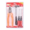 wholesale Household hardware screwdriver hammer pliers combination tool 4pcs repair car tool set