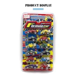 Wholesale kids pull back scale car die cast formula car toys