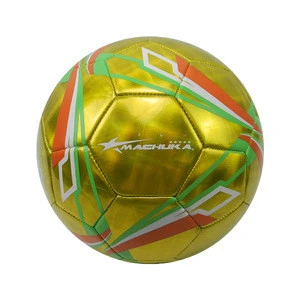 Wholesale machine-sewn promotional standard size football soccer balls