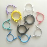 wholesale manufacturer custom logo pvc connector mono Eurorack Modular patch 3.5mm audio video cable