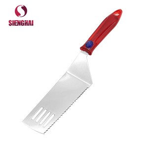 Wholesale PP handle pizza tools stainless steel pizza shovel