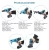 Import Wholesale  Price 5 in 1Cordles Power Tools Combo Kit Set Electric Drill Jig Saw Sander Reciprocating Saw Oscillating Tool Series from China
