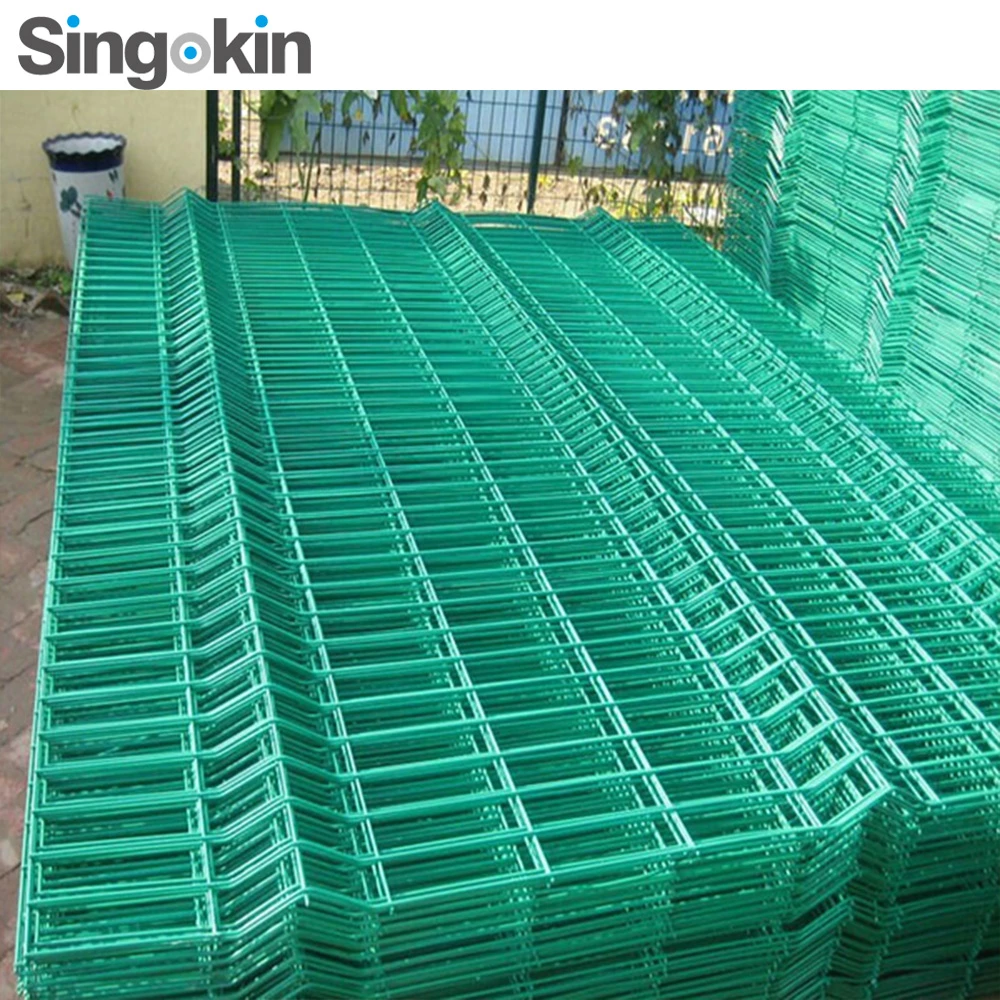 wholesale products Welded Wire Mesh 3D Folding fence in fence, trellis & gates