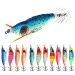 Wholesale Sinking Crystal Shrimp Glow Fishing Lure Bait with Hook Fishing Tackle Fishy Smell Prawn Shrimp Soft Plastic Lure