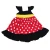 Import Wholesale summer children cotton dress frock design baby girl cartoon dress ruffle dresses from China
