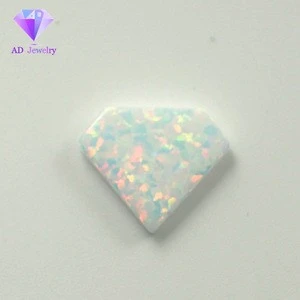 Wholesale synthetic fancy shape colored opal loose gemstone