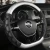 Import Wholesale Universal size D Style 38cm Silica Carbon Fiber Black Car Steering Wheel Cover from China