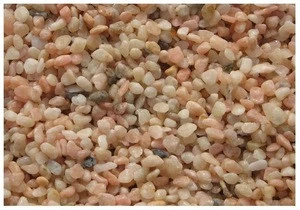 Widely used small size 4-6 mm color pea gravel types and prices for fish tanks or pavement
