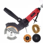 Wilin Air Surface Preparation Sander Kit Rust Paint Remover Pneumatic Grinder Car Decal Glue Sticker Removal Tool