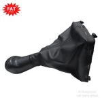 With Stitch Car Gear Shift Black Knob Giator Leather Boot For VW  Passat B5 5 Speed 1996-2005 OEM 3B0711113J