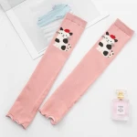 Women Fashion Cartoon Cat Knitted Leg Warmers