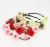 Import Women Girl Flower Wreath Headband Floral Crown Garland Halo for Wedding Festivals Beach Phot Prop with Elastic Ribbon from China