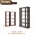 Import wood bookcase and specification living cabinet from China
