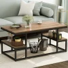 Wood Furniture Manufacturer Dropshipping Classical Mdf Wood Coffee Table