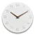 Import wood white wall clock from China