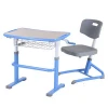 Wooden School Desk and Chair for Primary School