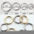 Import Yiwu hongchao direct selling box accessories round hook copper, stainless steel, metal hook leather bag buckles 25 30 35 40 45mm from China