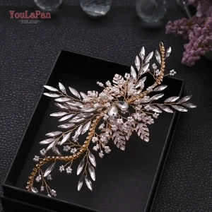 YouLaPan HP277 Hot Sale Popular Rhinestone Beads Bridal Headpieces for Women Wedding Hair Accessories