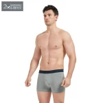 Young student cotton underwear mens breathable seamless square boxer shorts shorts
