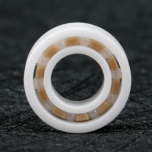 Yoyo ball bearing size 6.35*12.7*4.762mm ZrO2 full ceramic  R188 Concave ball bearing