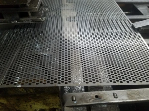 Zhenyu stainless steel galvanized sheet punching plate metal mesh with round hole/acoustical tile