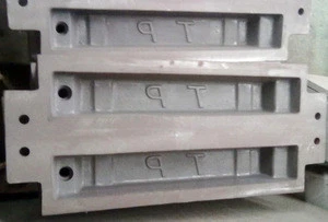 Zinc ingot die casting mould supply low price