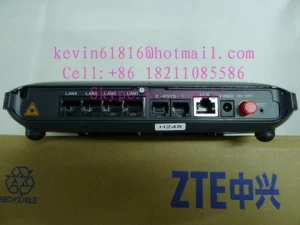 ZTE ZXA10 F620 GPON optical network ONU With 4 ethernet ports, 2 voice ports and SC/APC optical ports