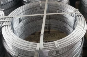 Zn-10%Al-mischmetal alloy-coated steel wire、strands