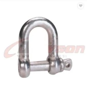 European Type Commercial Galv. Dee Shackle