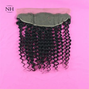 Best Quality Virgin Hair Lace Frontal Curly 13 x 4