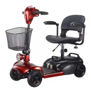 8 inch four wheel electric mobility scooter battery removable
