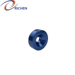 OEM Machining Custom Blue Anodized Aluminium Precision CNC Turning Machine Parts