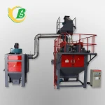 Anchor chain shot blasting machine,Iron chain round link chain shot blasting equipment