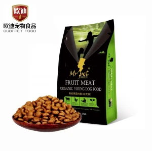 High quality Mr.pet series vegetable and fruit organic puppy dog food