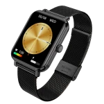 AM01 AMOLED Display Heart Rate Blood Pressure Sleep Monitoring SpO2 3ATM Waterproof Smart Watch