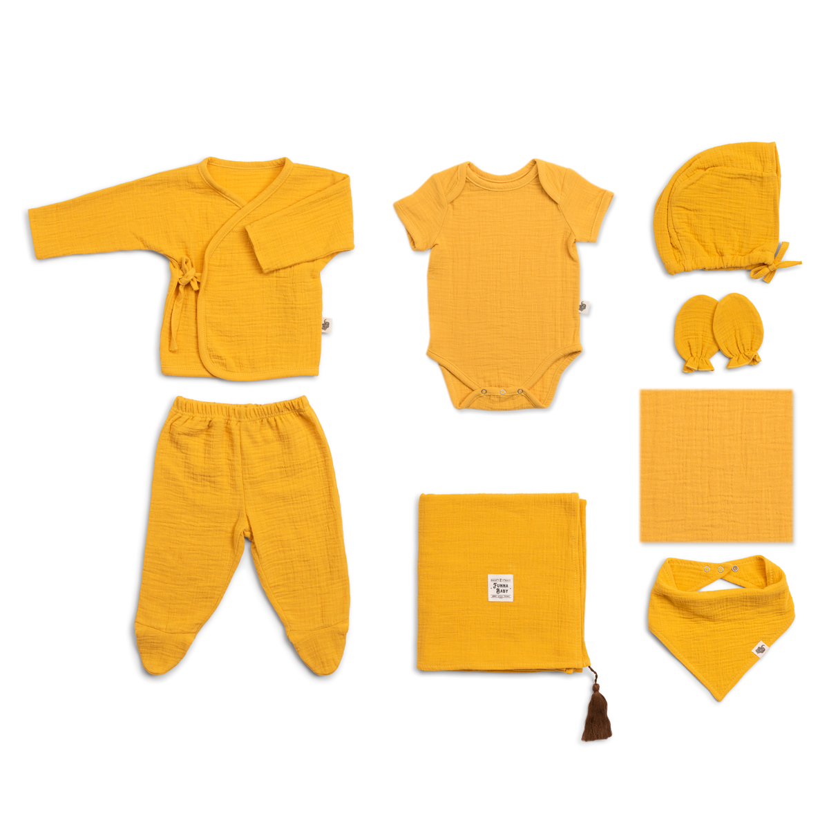 Buy Newborn / Baby Clothes Set - 8 Pcs from FunnaBaby, Republic of ...
