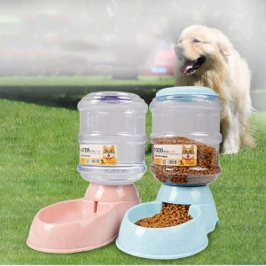 Large capacity automatic water feeder pet feeder dog bowl pet bowl