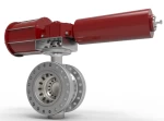 Triple Offset Metal Seal Butterfly Valve