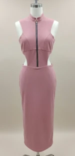 Leather Bodycon Dress