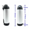 36v 10ah water bottle battery pack with 18650 cell for E-bike