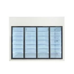 Commercial Large Space Storage Walk-in Cold Storage Front Display of Goods Cold Storage Room
